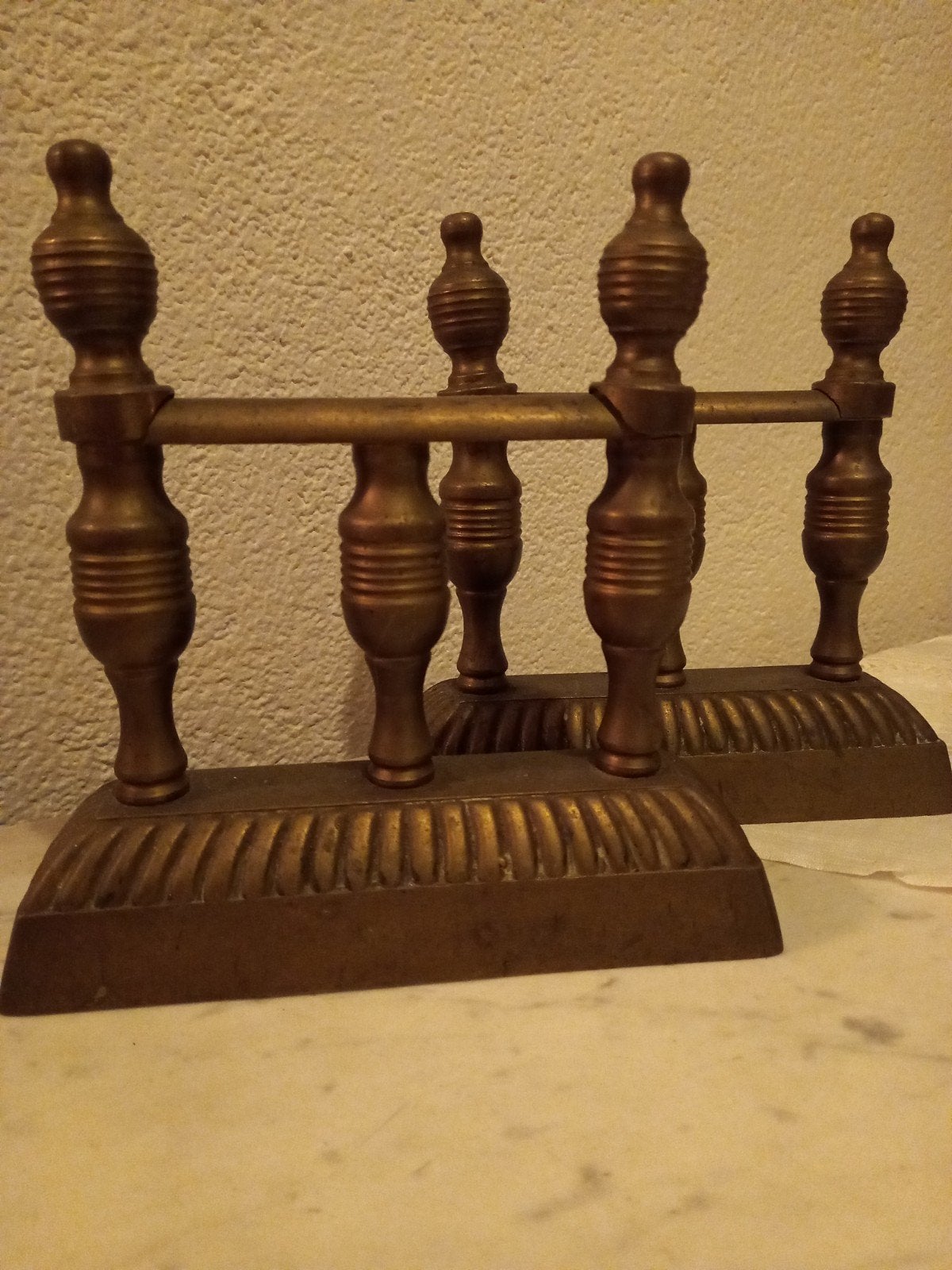 Openhaard houders/sier elementen messing, Ophalen of Verzenden