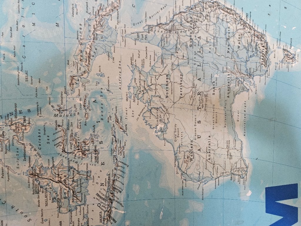 KLM wereldkaart, Boeken, Atlassen en Landkaarten, 2000 tot heden, Nederland, Ophalen, Onbekend