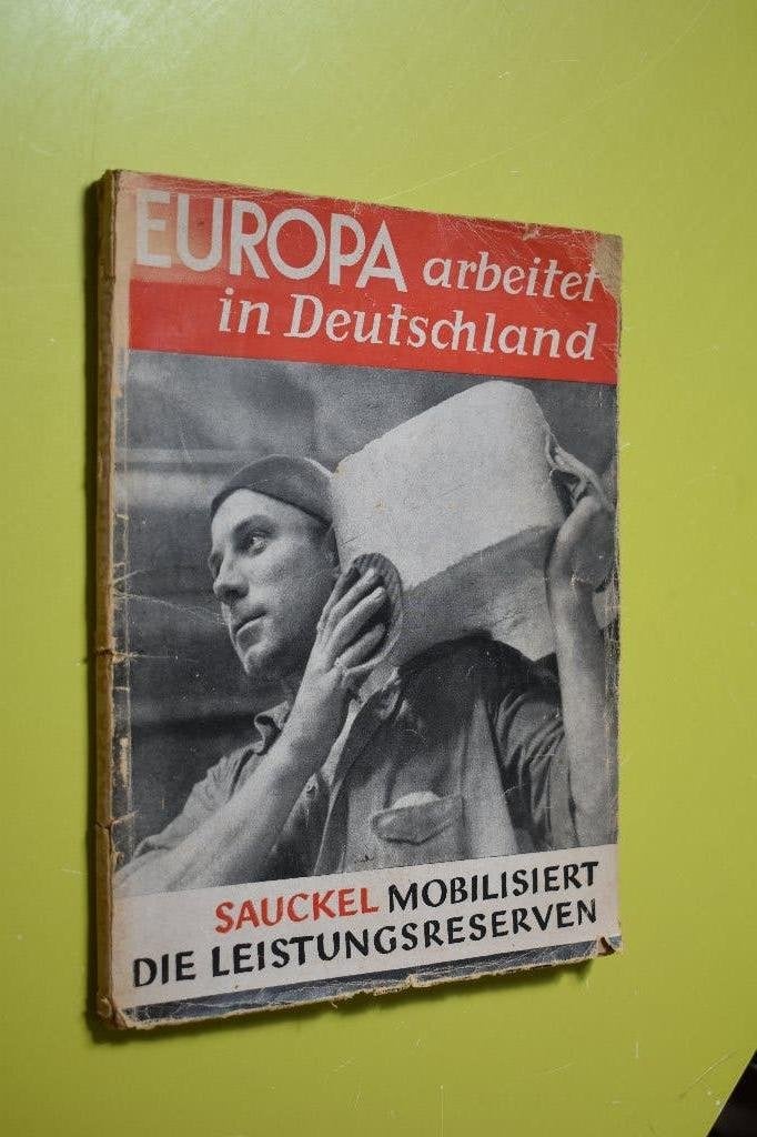 Europa arbeitet in Deutschland -1943-, Ophalen of Verzenden, Overige soorten, Duitsland, Boek of Tijdschrift