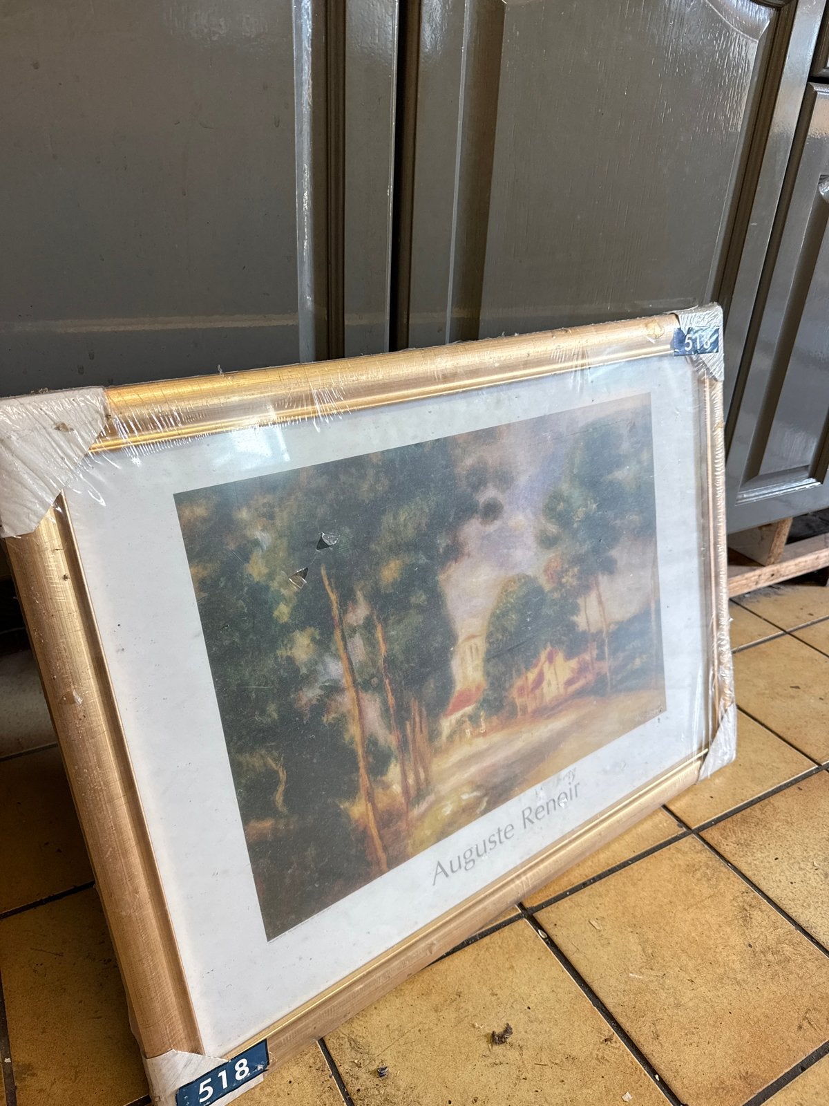 2 Nieuwe fotolijsten met Renoir print, Ophalen, Nieuw