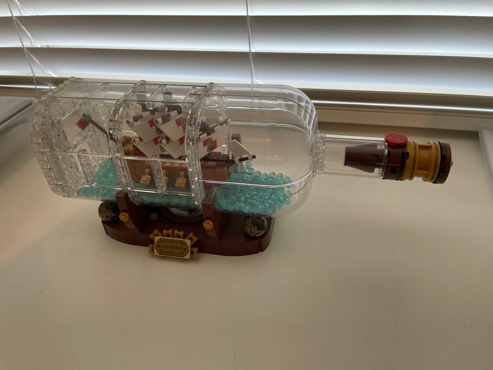 Lego Ideas Schip in een Fles 21313 - Zo goed als nieuw, Ophalen of Verzenden, Zo goed als nieuw, Overige merken