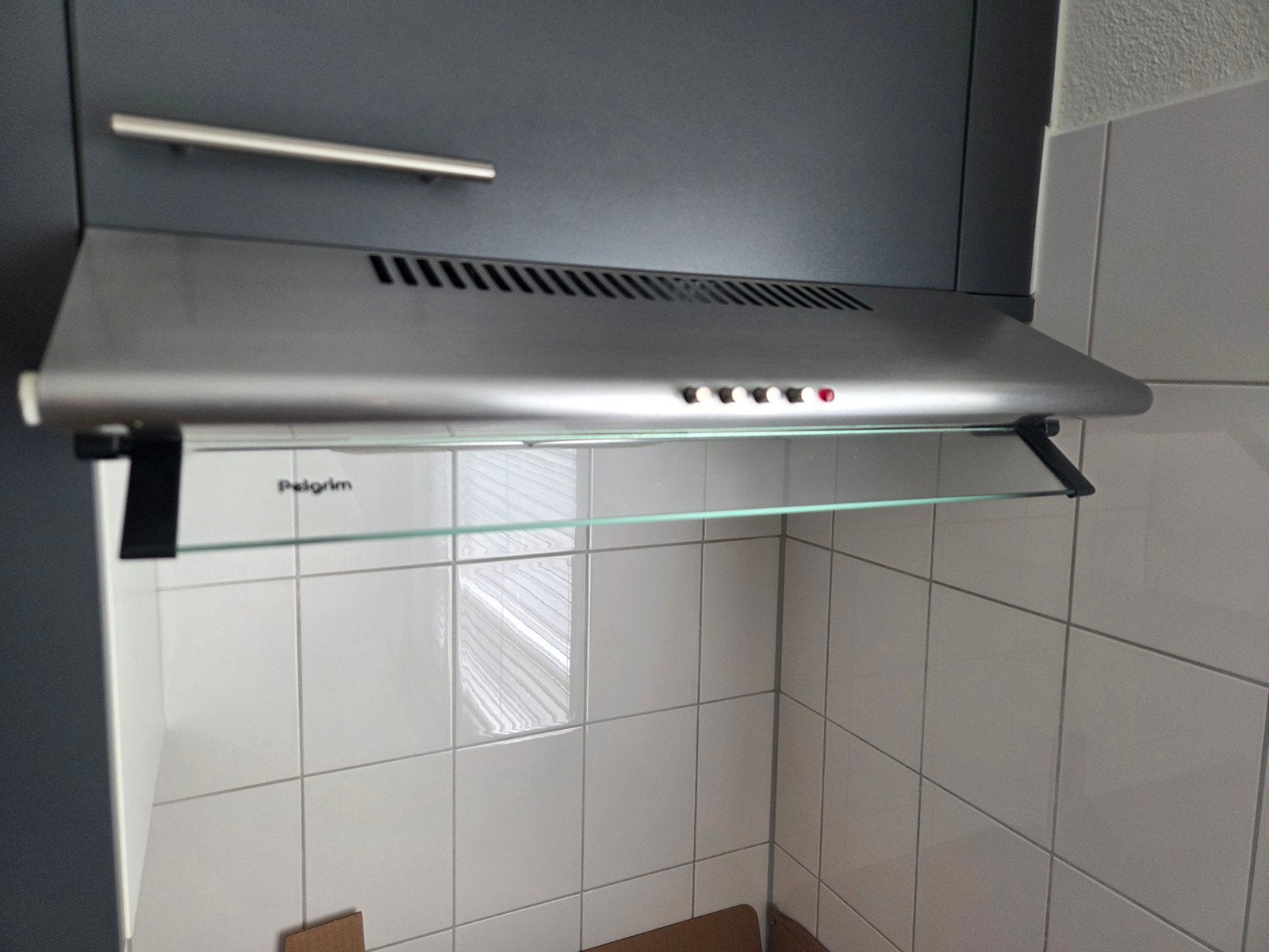 Pelgrim OWA205RVS Onderbouw Afzuigkap - Gebruikt, Ophalen, Gebruikt, Minder dan 200 m³ per uur, Onderbouw afzuigkap