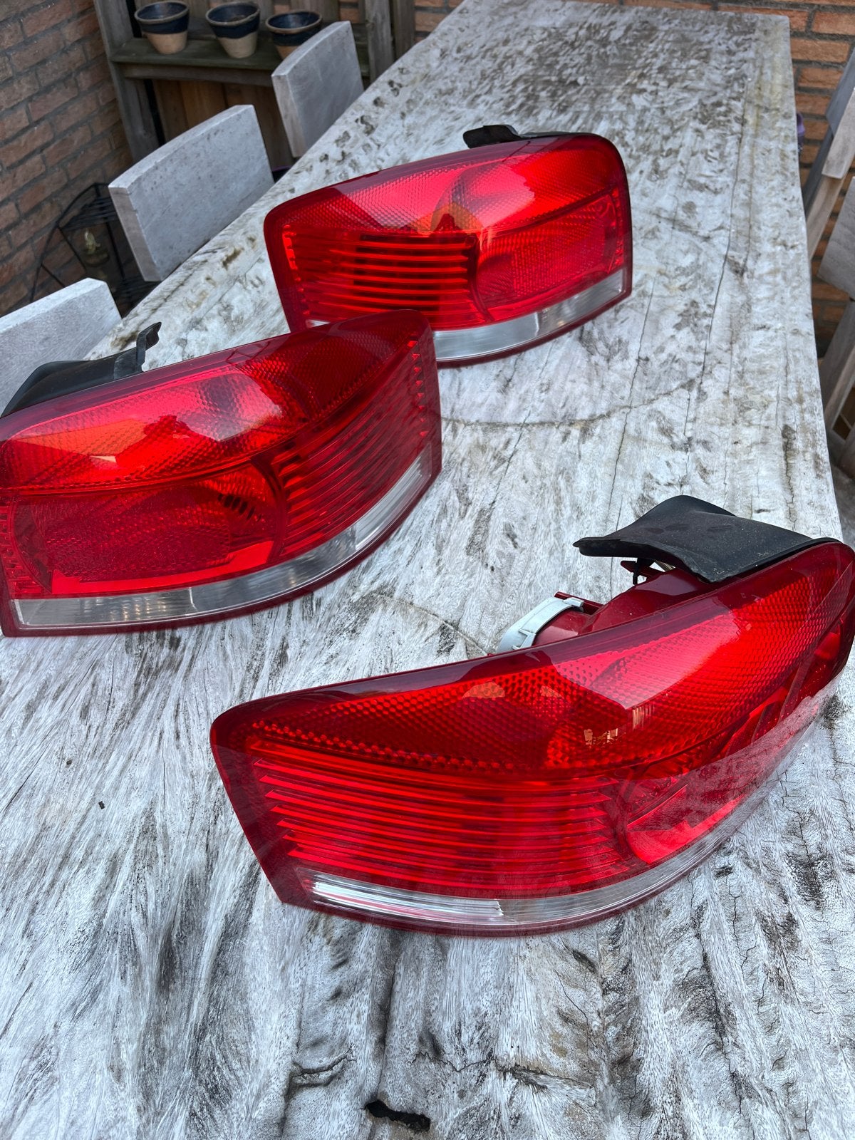 Audi A3 Achterlichten - Set van 3 (280401), Ophalen of Verzenden, Gebruikt, Audi