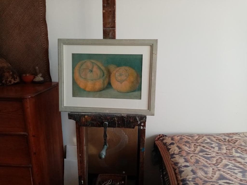 AQUAREL 1912, Realistisch, Stilleven, Aquarel, Papier
