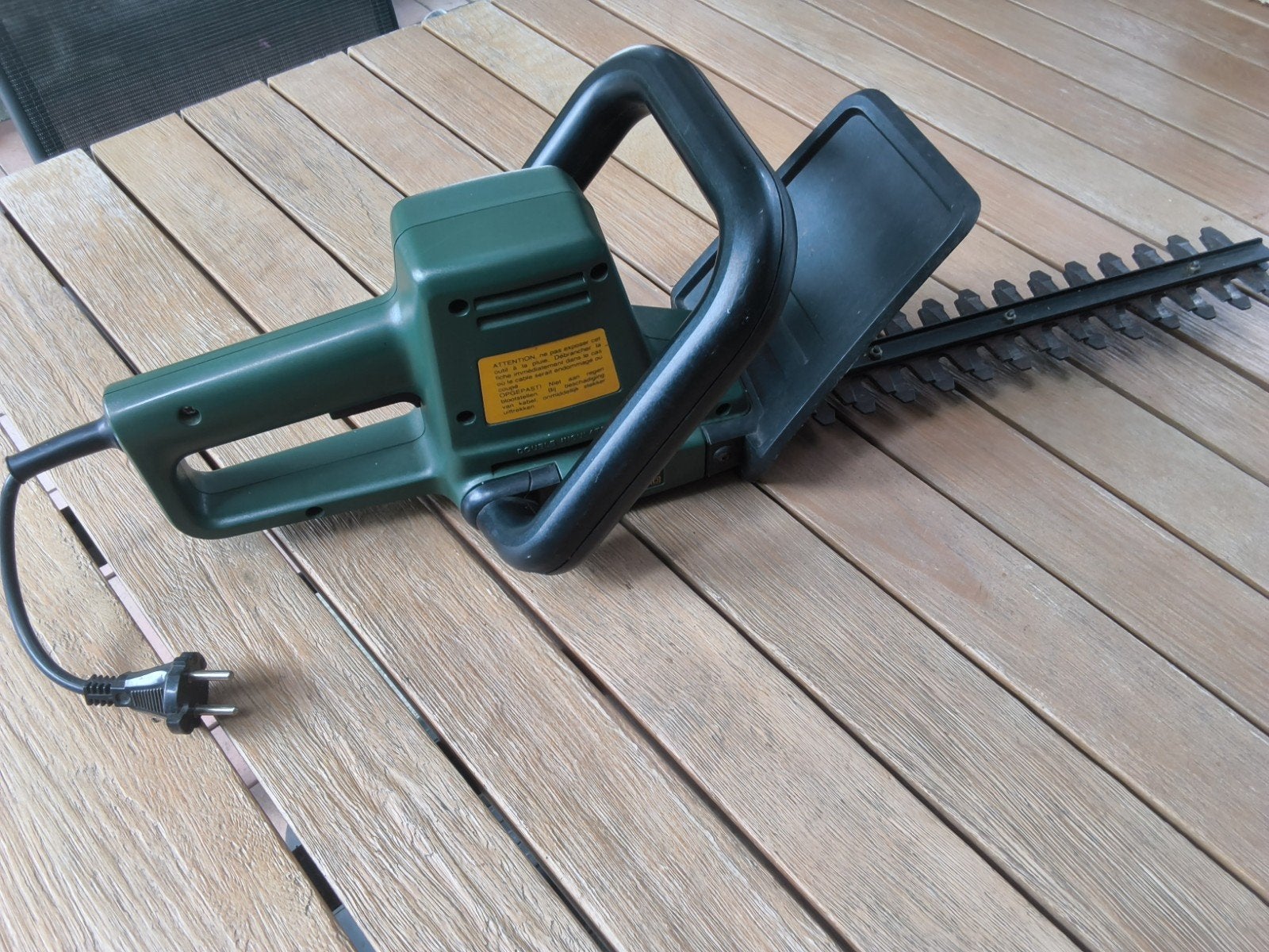 Black and Decker elektrische heggenschaar., Tuin en Terras, Heggenscharen, Ophalen of Verzenden, Gebruikt, Elektrisch