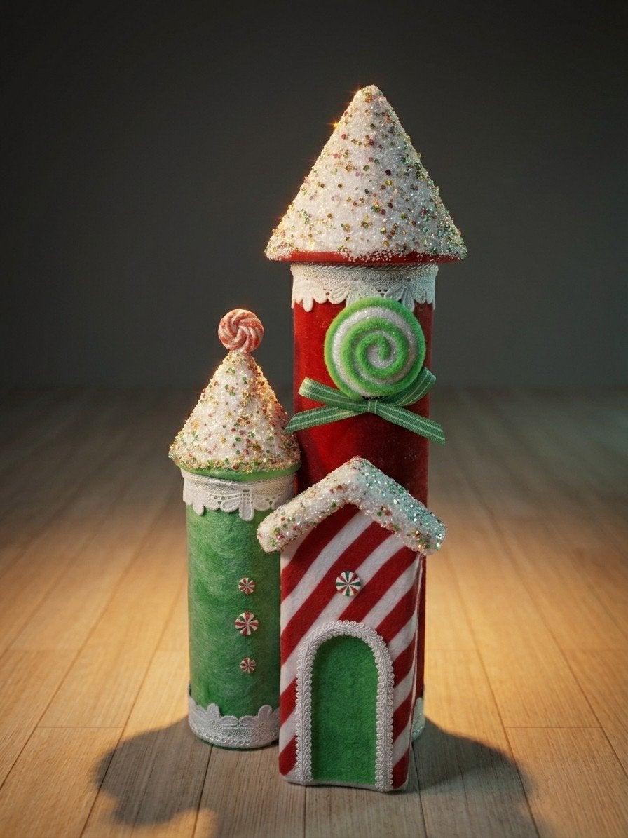candy cane huisje, Diversen, Ophalen of Verzenden