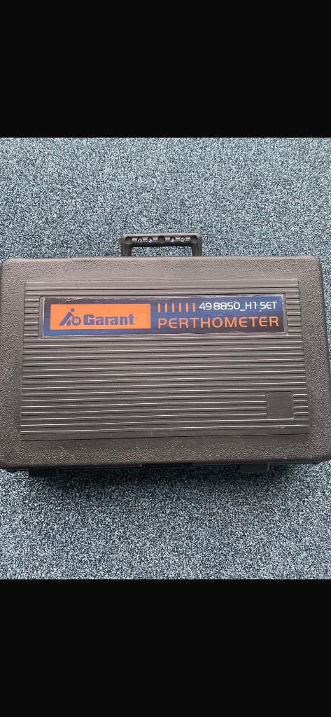 Ruwheidsmeter set Garant H1, Ophalen of Verzenden, Zo goed als nieuw, Overige meters