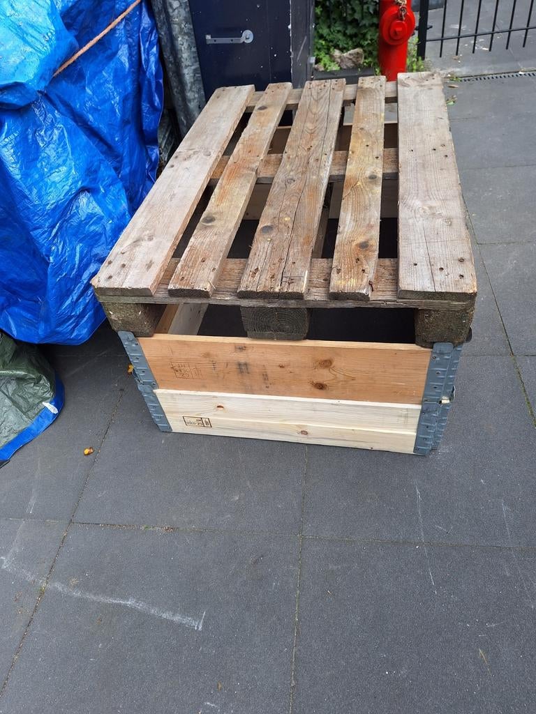 europallets 80cm x 120 cm, Tuin en Terras, Bloembakken en Plantenbakken, Minder dan 30 cm, 100 cm of meer, Ophalen of Verzenden