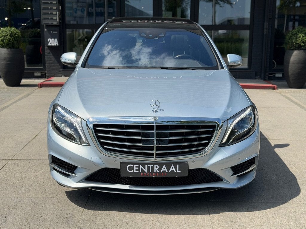 Mercedes-Benz S-klasse 500 4Matic Lang AMG Pano|Massage|Memo, Adaptive Cruise Control, Gebruikt, Bedrijf, Vierwielaandrijving