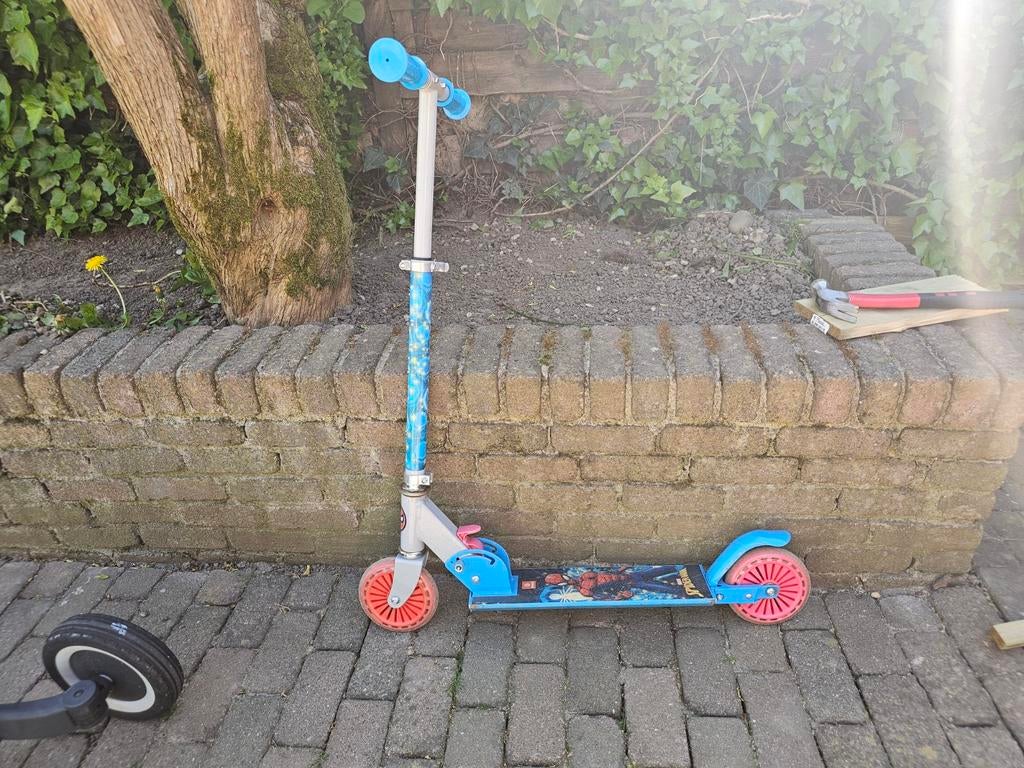 Kinderstep Spiderman - Gebruikt, Ophalen, Gebruikt, Gewone step, Spiderman