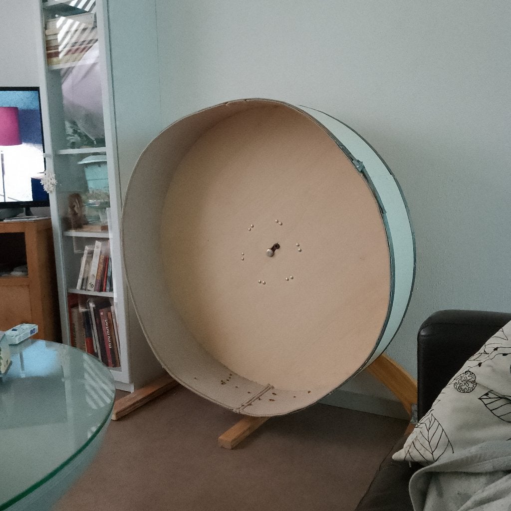 Looprad voor de kat - doorsnee 110 cm, Ophalen, Zo goed als nieuw, Overig speelgoed