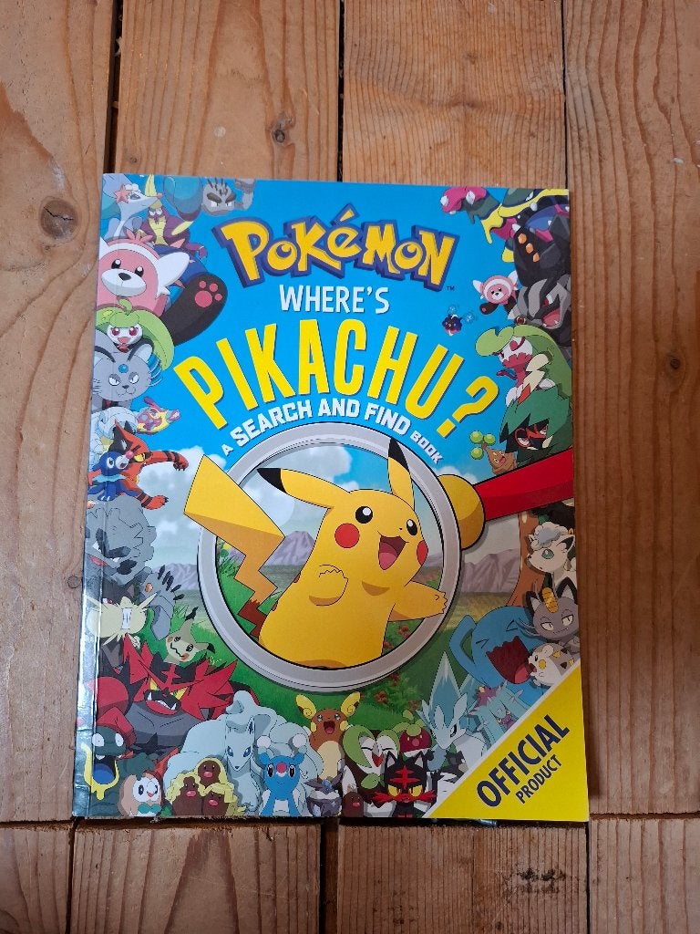 Where's Pikachu, zoek en vind boek!, Ophalen of Verzenden, Gelezen, Plaatjesalbum
