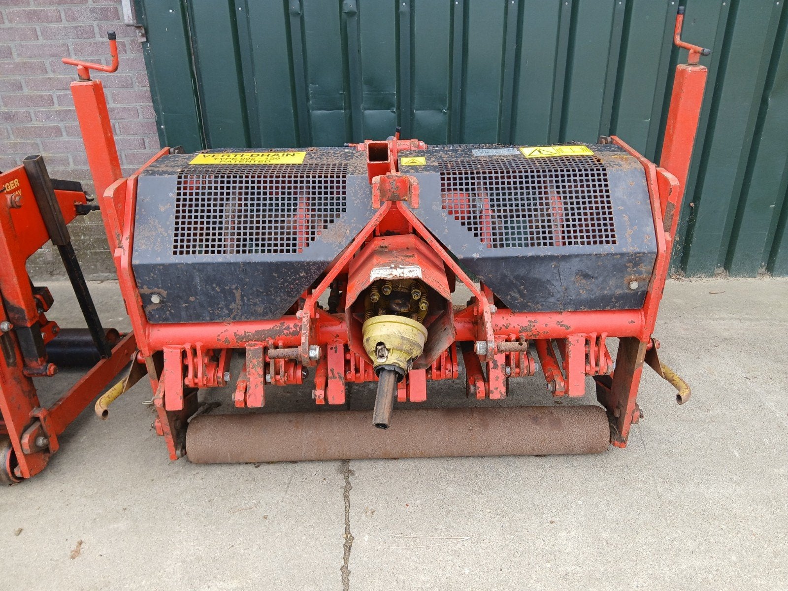 2x vertidrain Beluchter prikker, Ophalen, Grondbewerking