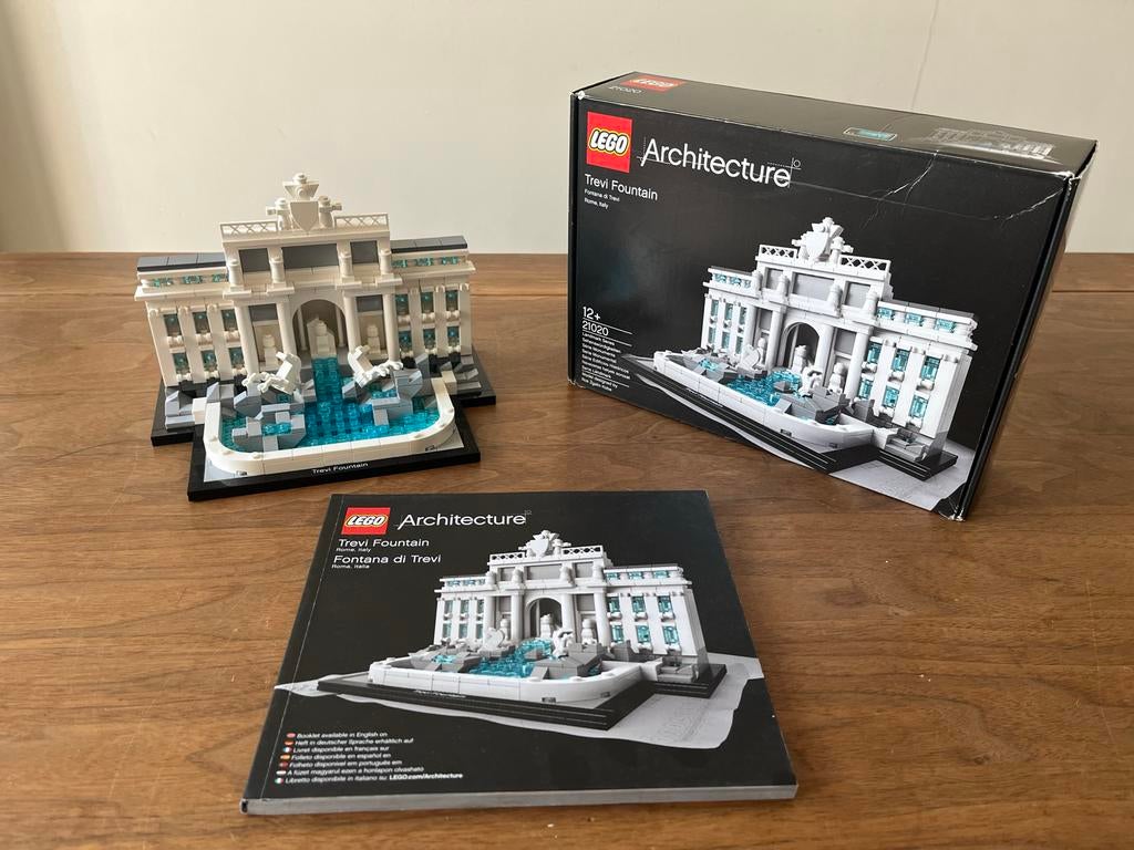 LEGO Architecture Trevi Fontein (21020), Kinderen en Baby's, Speelgoed | Duplo en Lego, Gebruikt, Lego, Architecture, Ophalen of Verzenden