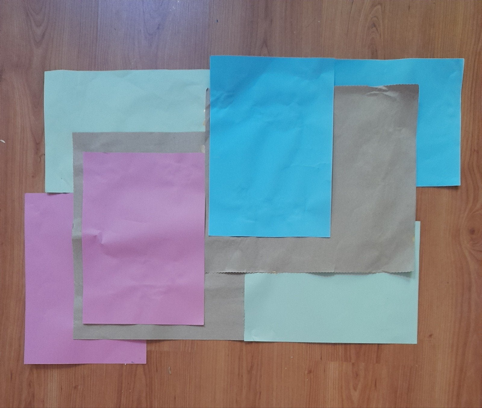 compositie vellen papier, Ophalen of Verzenden, Papier of Karton