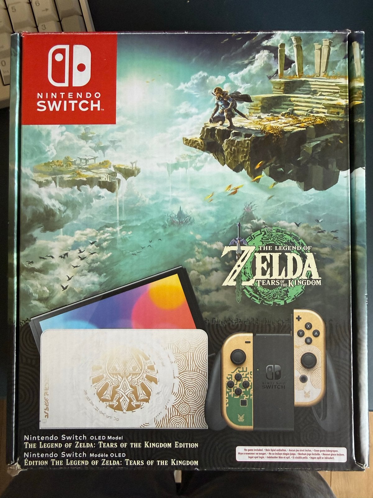 Nintendo Switch OLED Zelda Tears of the Kingdom Editie, Spelcomputers en Games, Spelcomputers | Nintendo Switch, Ophalen of Verzenden