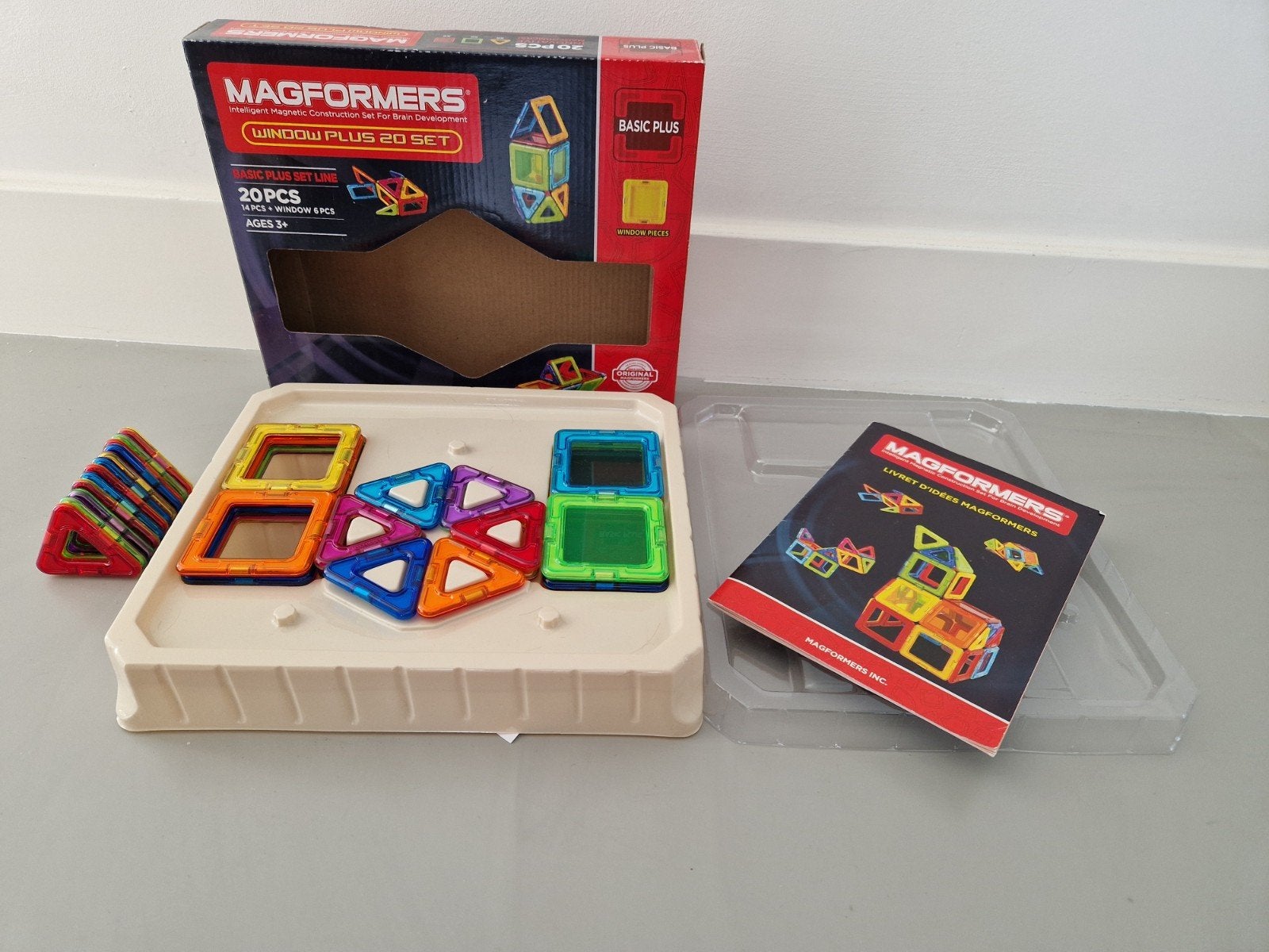 Magformers Window Plus 20 Set - Magnetisch Bouwspeelgoed, Ophalen of Verzenden, Zo goed als nieuw
