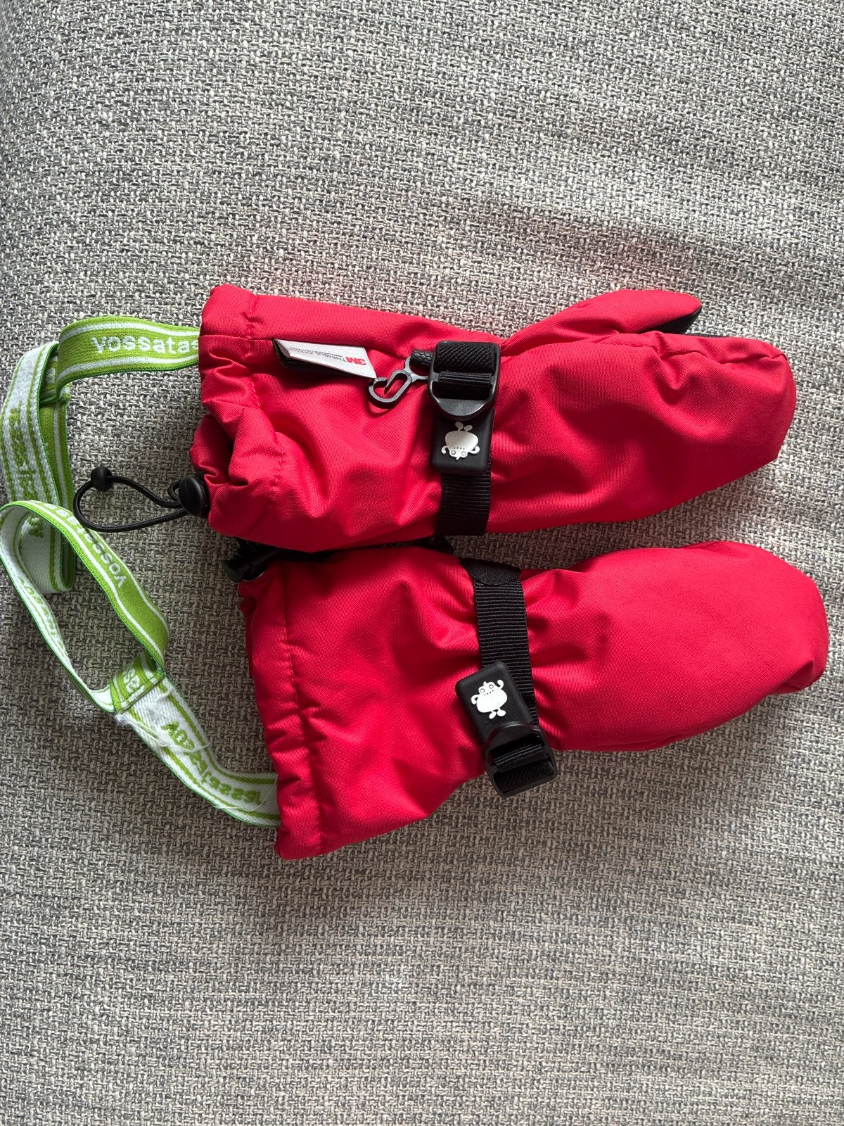 Vossatassar Wanten Rood - Zo goed als nieuw, Ophalen, Nieuw, Jongen of Meisje, Handschoenen