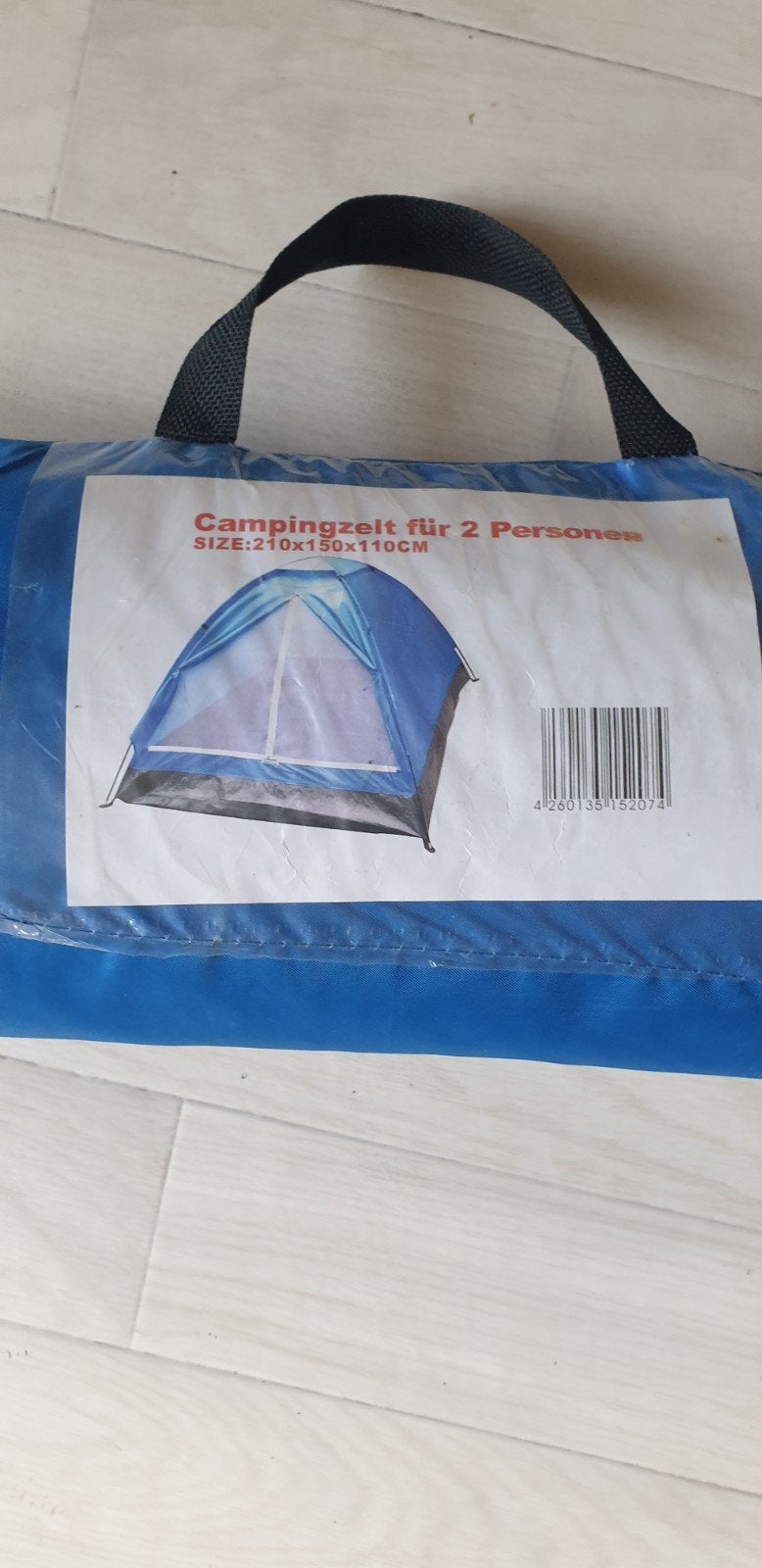 2-persoons campingtent - Compact en lichtgewicht, Ophalen of Verzenden, Nieuw