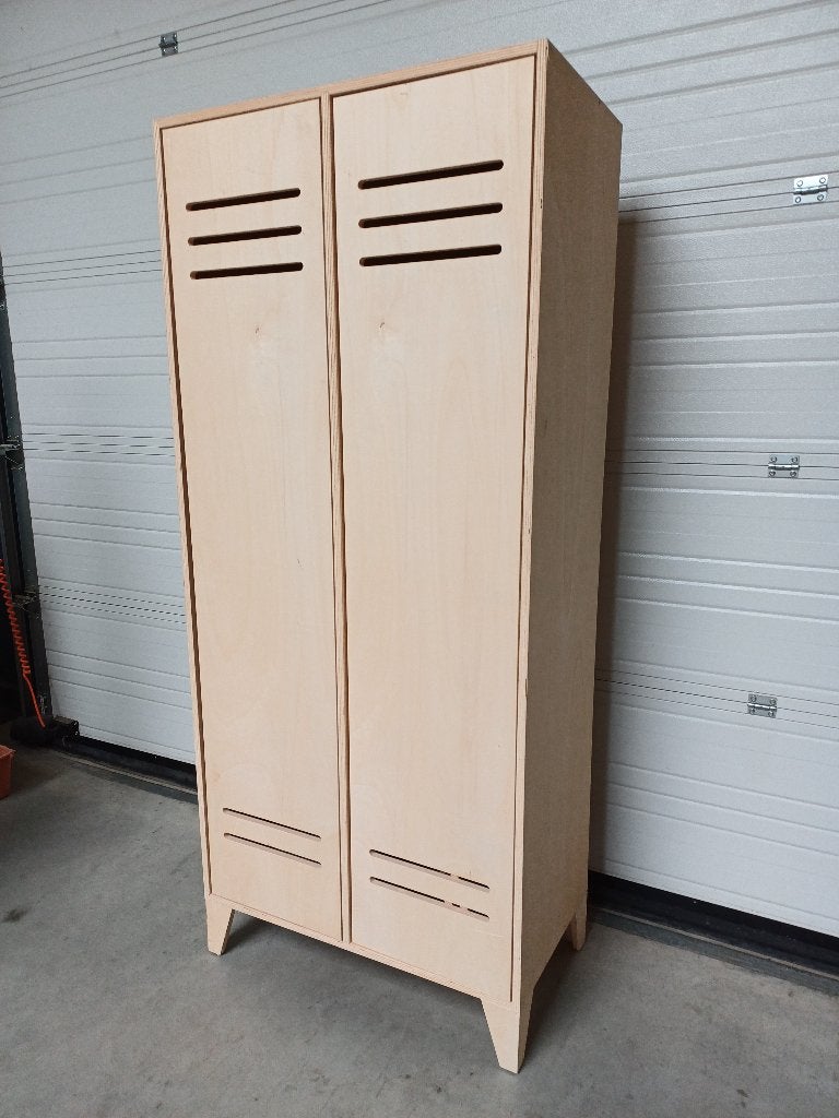 Houten lockerkast, Huis en Inrichting, Kasten | Lockerkasten, Ophalen, Nieuw