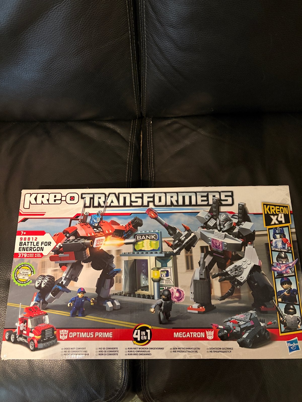 KRE-O Transformers Battle for Energon (98812) - Compleet, Ophalen of Verzenden, Zo goed als nieuw, Overige merken
