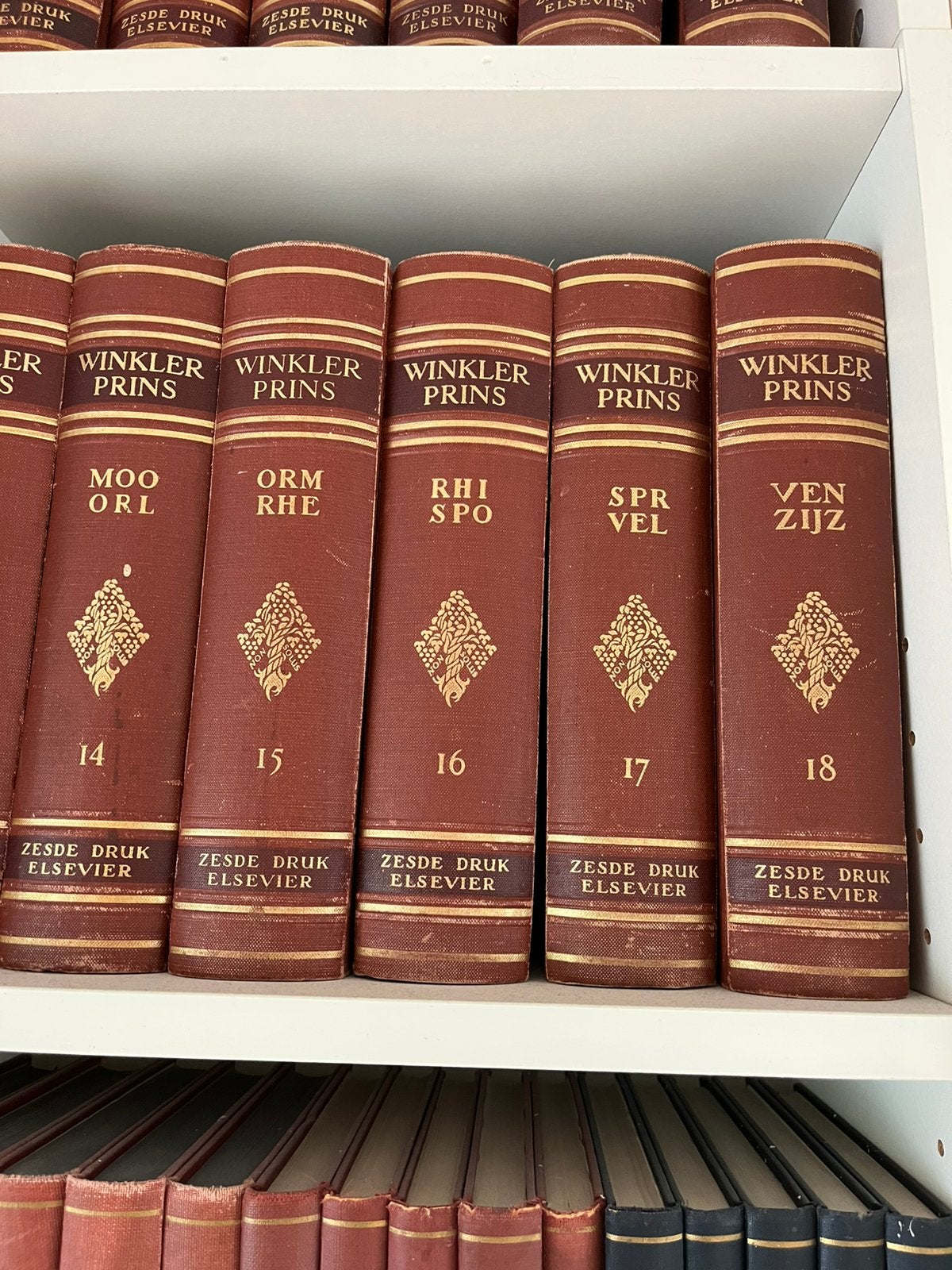 Winkler Prins zesde druk, Ophalen, Gelezen, Overige onderwerpen, Complete serie