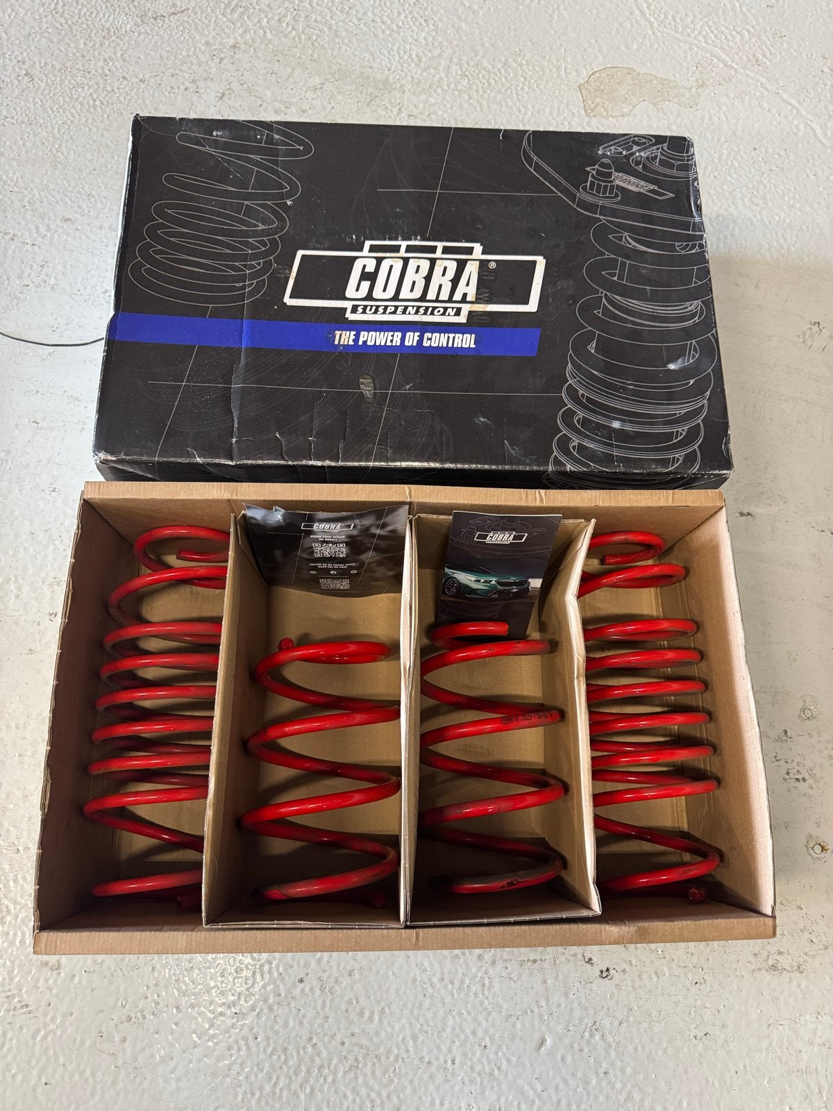 Cobra Verlaagde Veren VW Caddy Cargo/Maxi (MK5/SK) 2020+, Auto-onderdelen, Ophanging en Onderstel, Volkswagen, Nieuw, Ophalen of Verzenden