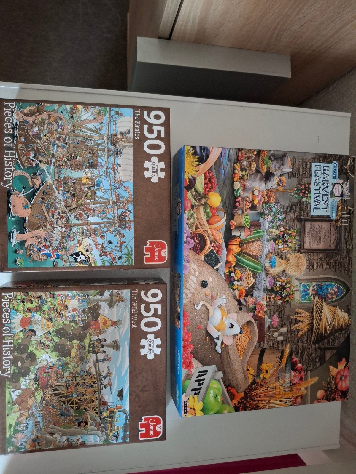 Diverse Legpuzzels - Nieuwstaat, Ophalen, 500 t/m 1500 stukjes, Zo goed als nieuw, Legpuzzel