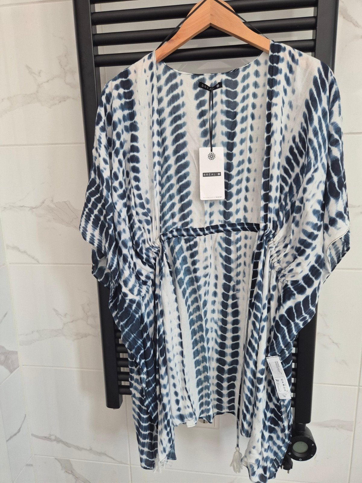 Overslagblouse nieuw Breul one size 40/42, Kleding | Dames, Grote Maten, Ophalen of Verzenden, Nieuw, Blouse of Tuniek