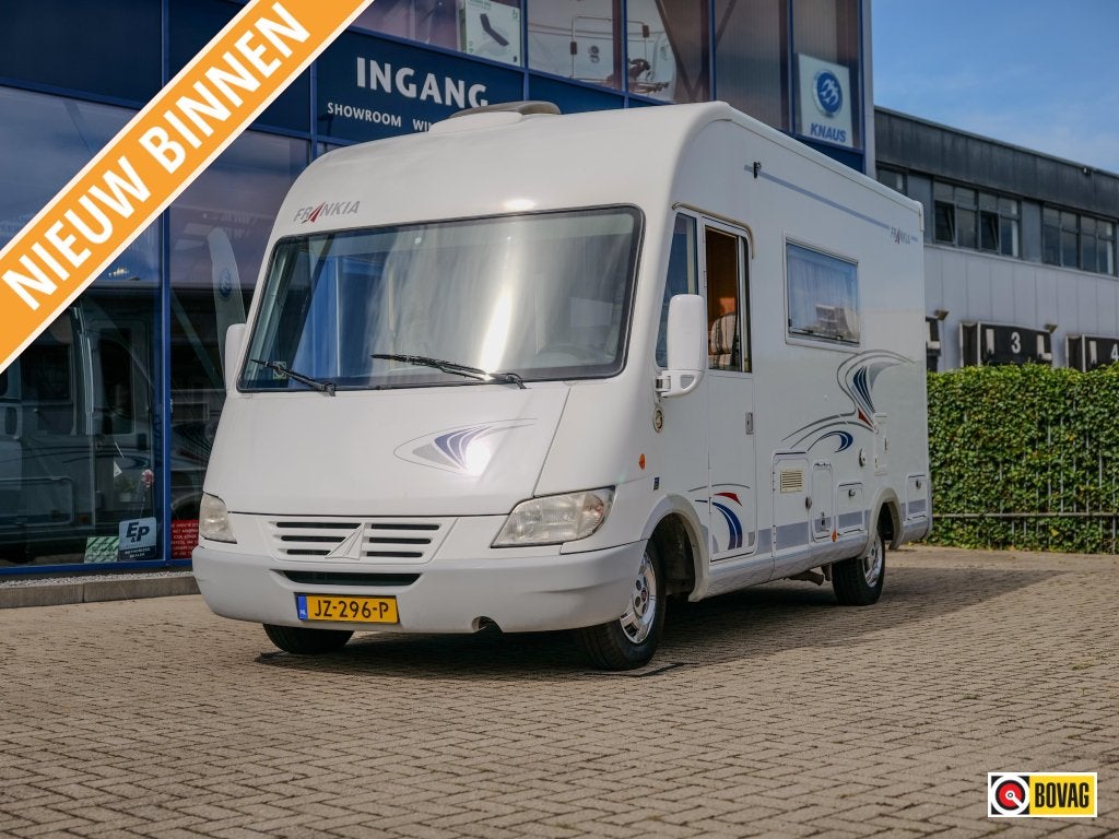Frankia I 600 COMPACT WINTERHARD F-2-F!, Caravans en Kamperen, Campers, Ringverwarming, Fiat, Bedrijf, Luifel