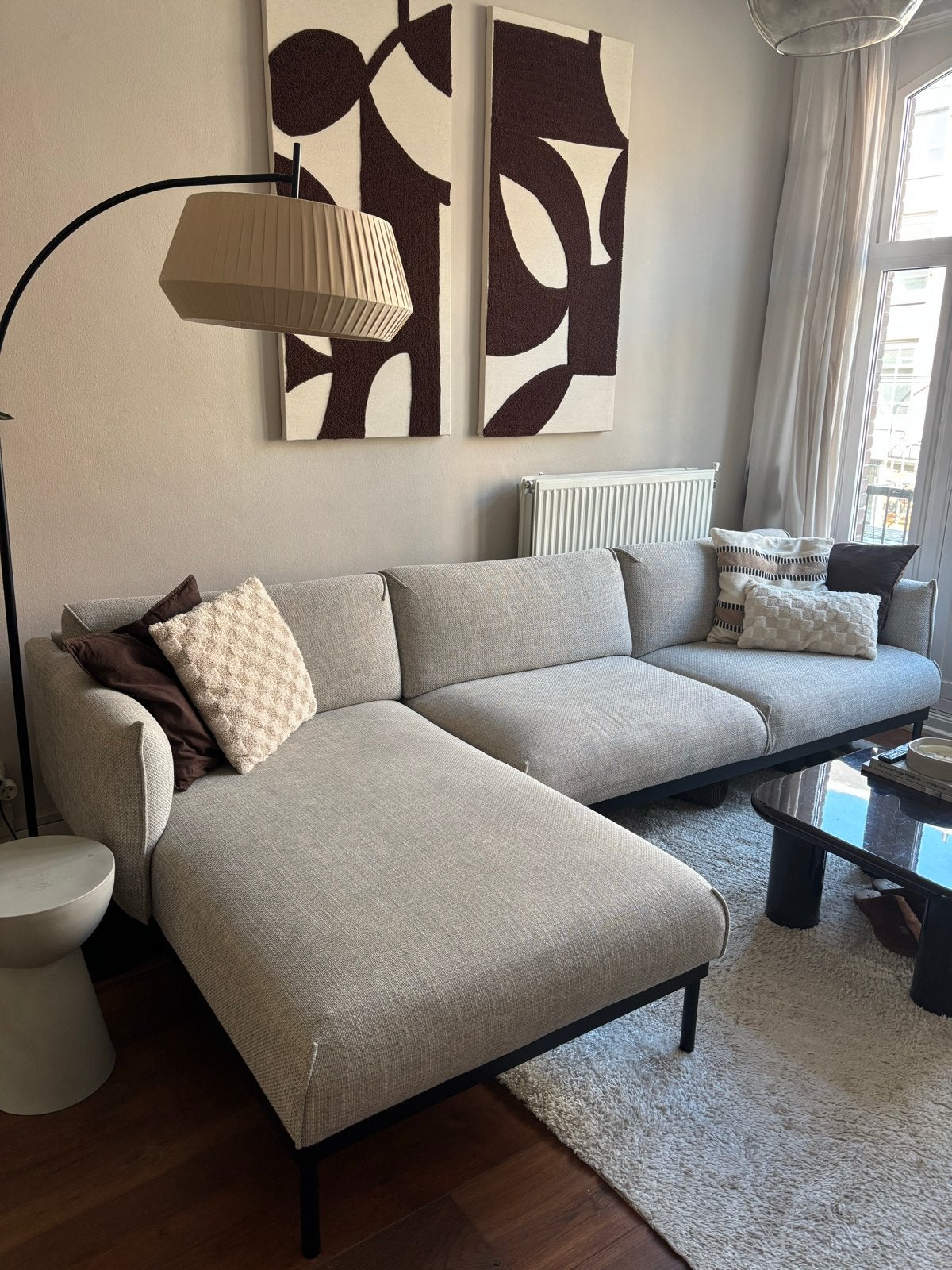 IKEA Applaryd 3-zits bank met chaise longue (rechts/links), Huis en Inrichting, Banken | Bankstellen, Ophalen, 250 tot 300 cm
