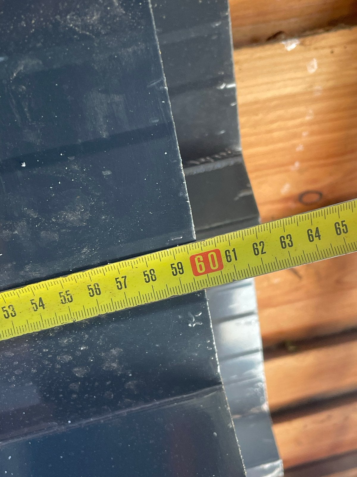 Isolatie dakplaten 4 cm dik, antraciet/wit, ca. 60 cm lang, 4 tot 8 cm, Nieuw, 5 tot 10 m², Hardschuim (Pir)