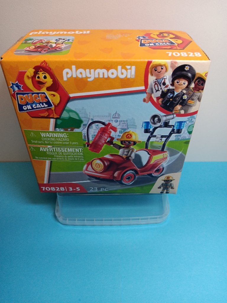 Playmobil 70828 Brandweer wagen [NIEUW dichte doos] 4,95, Verzenden, Nieuw, Complete set