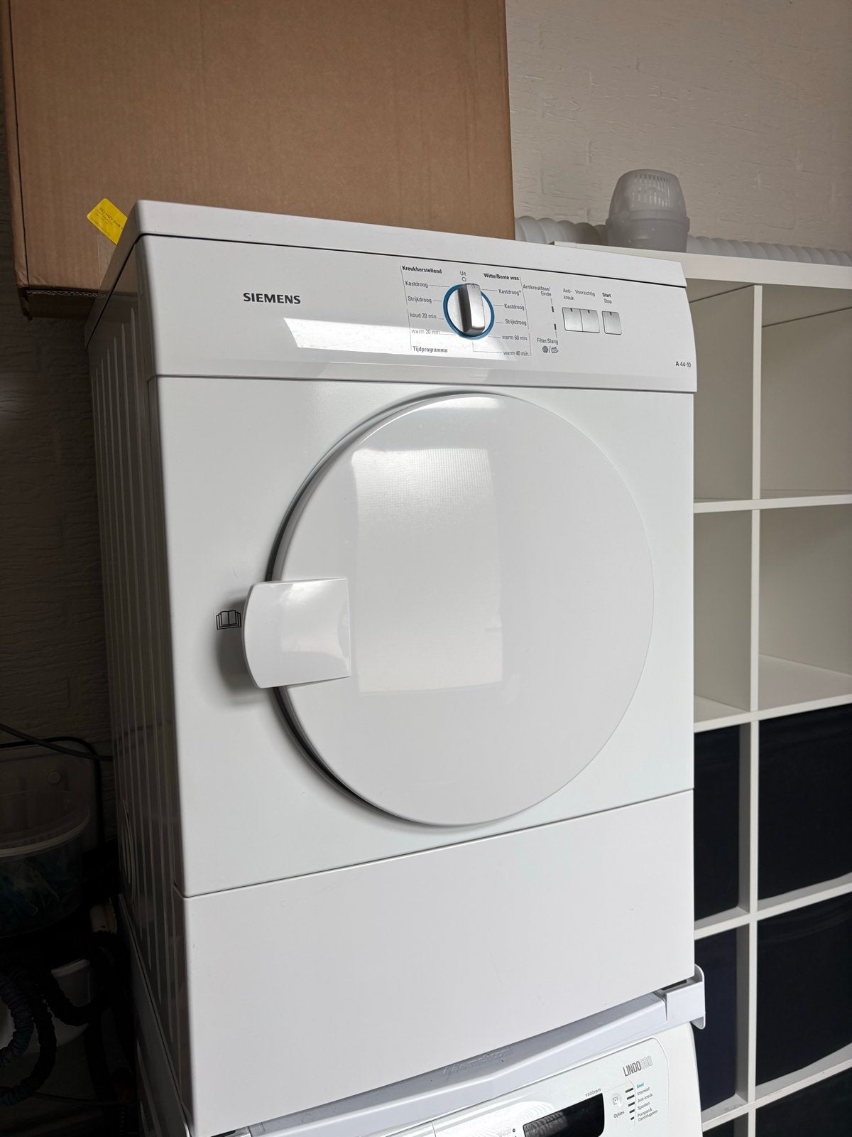 Siemens WT44A100NL/03 Luchtafvoer Wasdroger - Goede Staat, Witgoed en Apparatuur, Wasdrogers, Ophalen, 6 tot 8 kg, Luchtafvoer