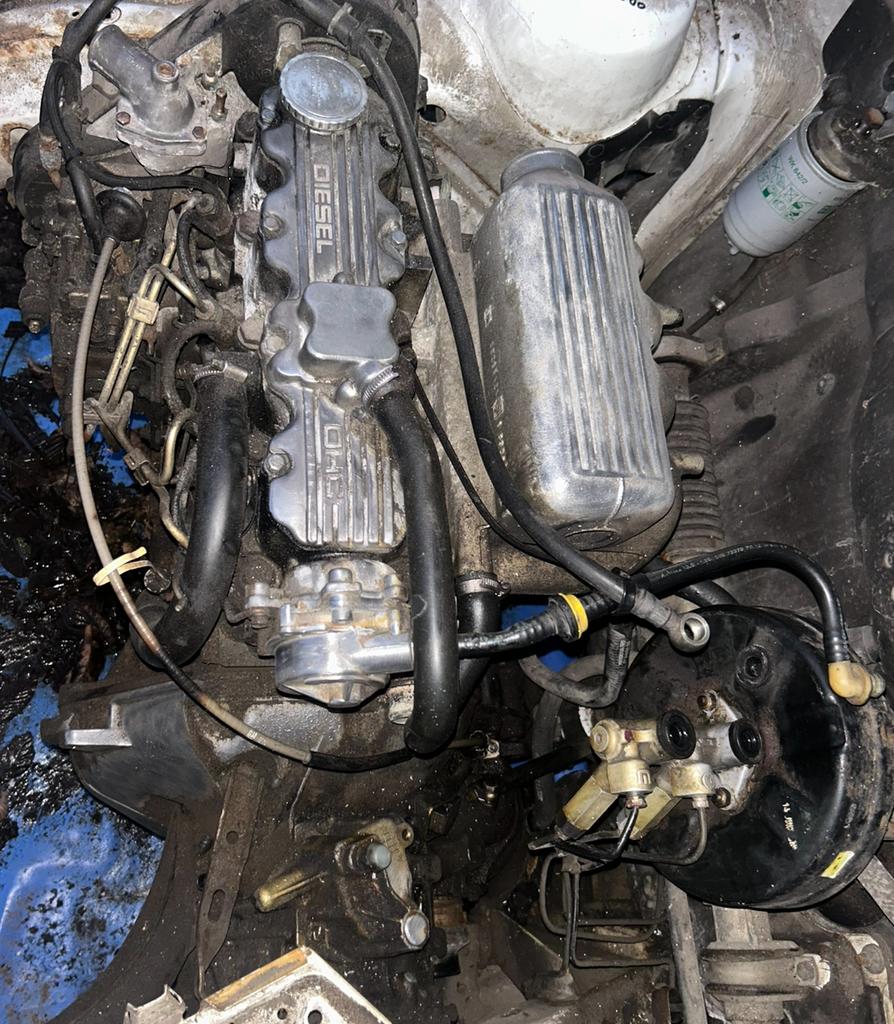 1.7 Diesel motor + kabelboom Opel Kadett E (5-deurs), Ophalen of Verzenden, Gebruikt, Opel