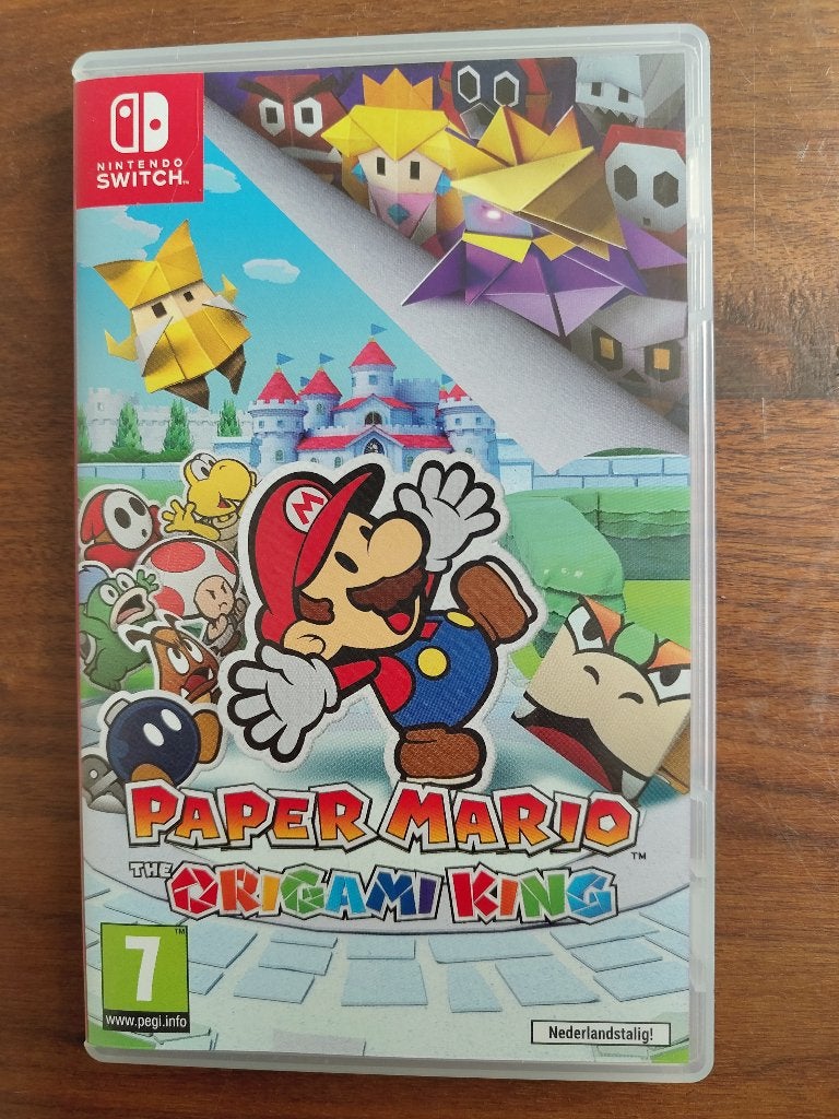 Paper Mario The Origami King (nintendo switch), Overige genres, 1 speler, Ophalen of Verzenden, Zo goed als nieuw