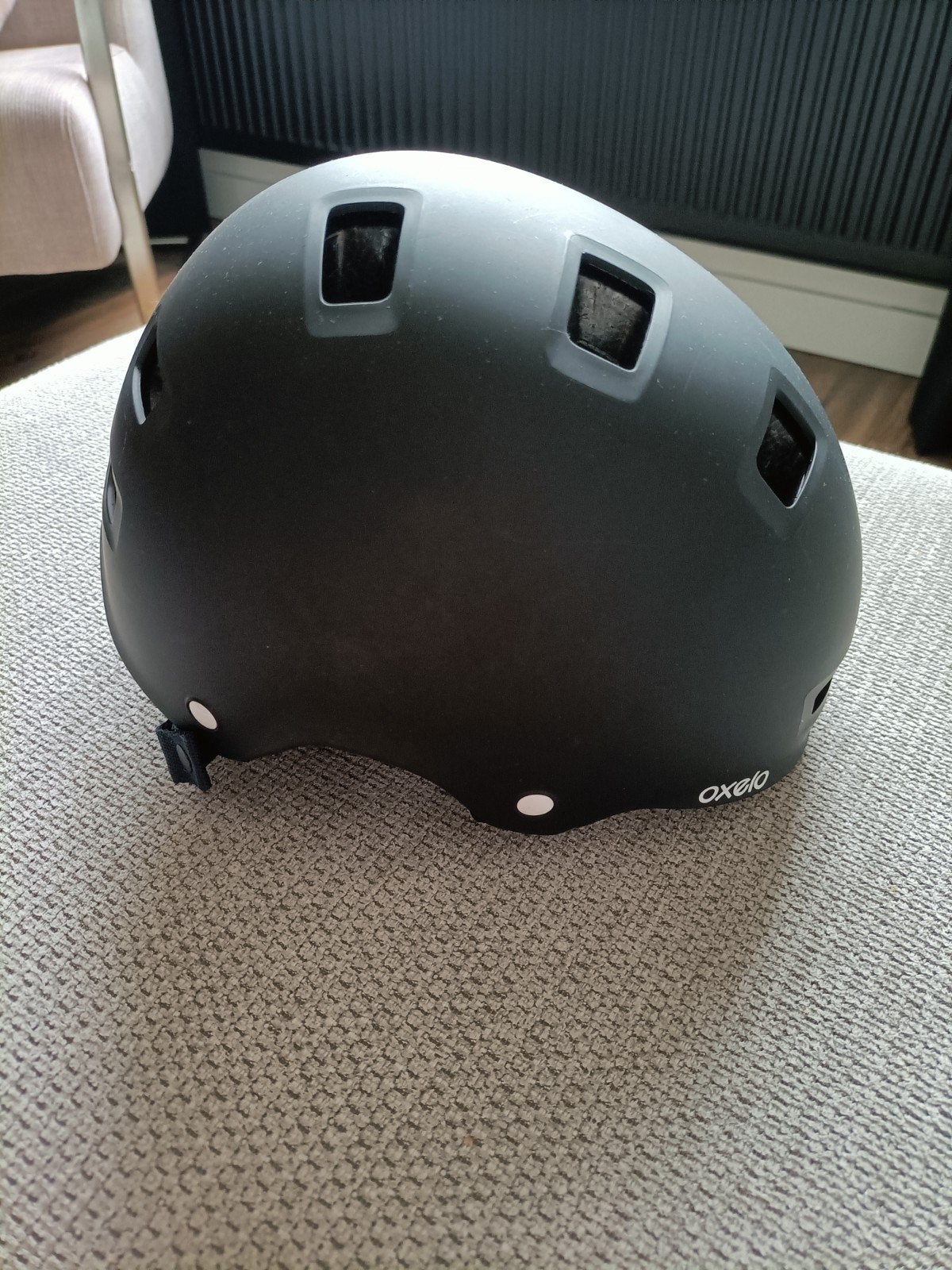 Oxelo Fiets/ skate helm Zwart - Maat S, Jongen of Meisje, Zo goed als nieuw, Oxelo, Ophalen
