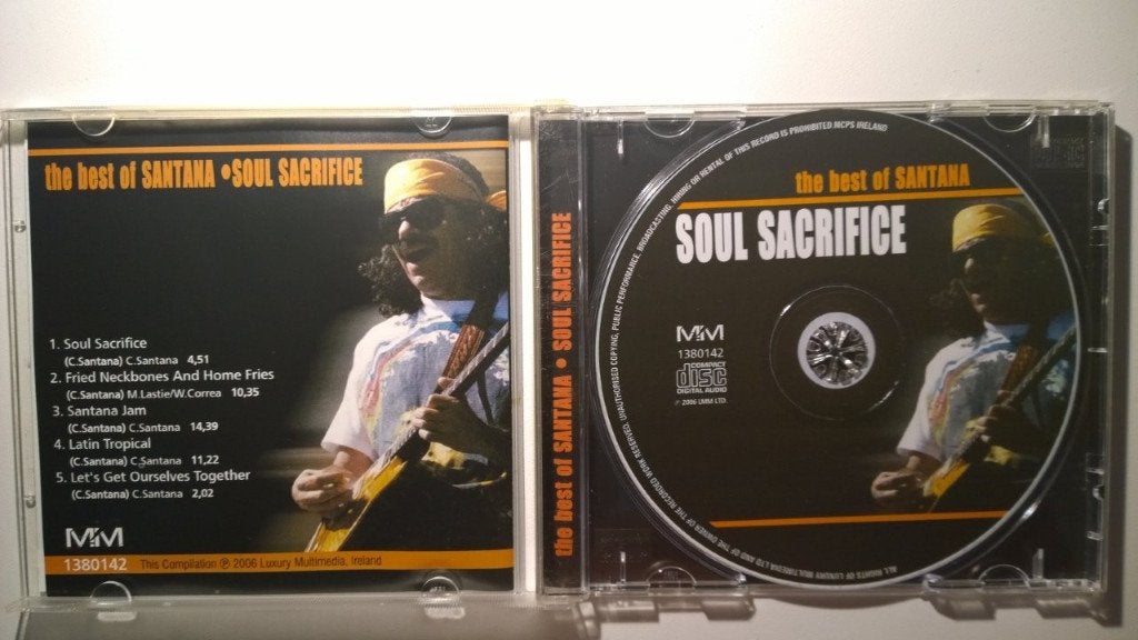 Santana - The Best Of Santana Soul Sacrifice, Ophalen of Verzenden, Zo goed als nieuw, Poprock, Album