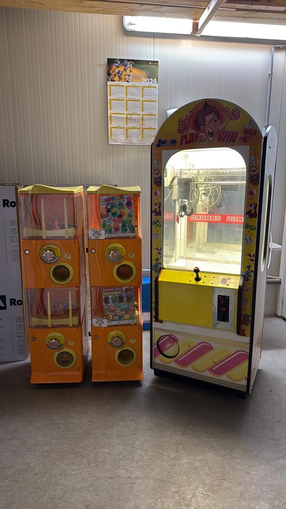 Grijpautomaat en ballenautomaten, Ophalen of Verzenden, Zo goed als nieuw