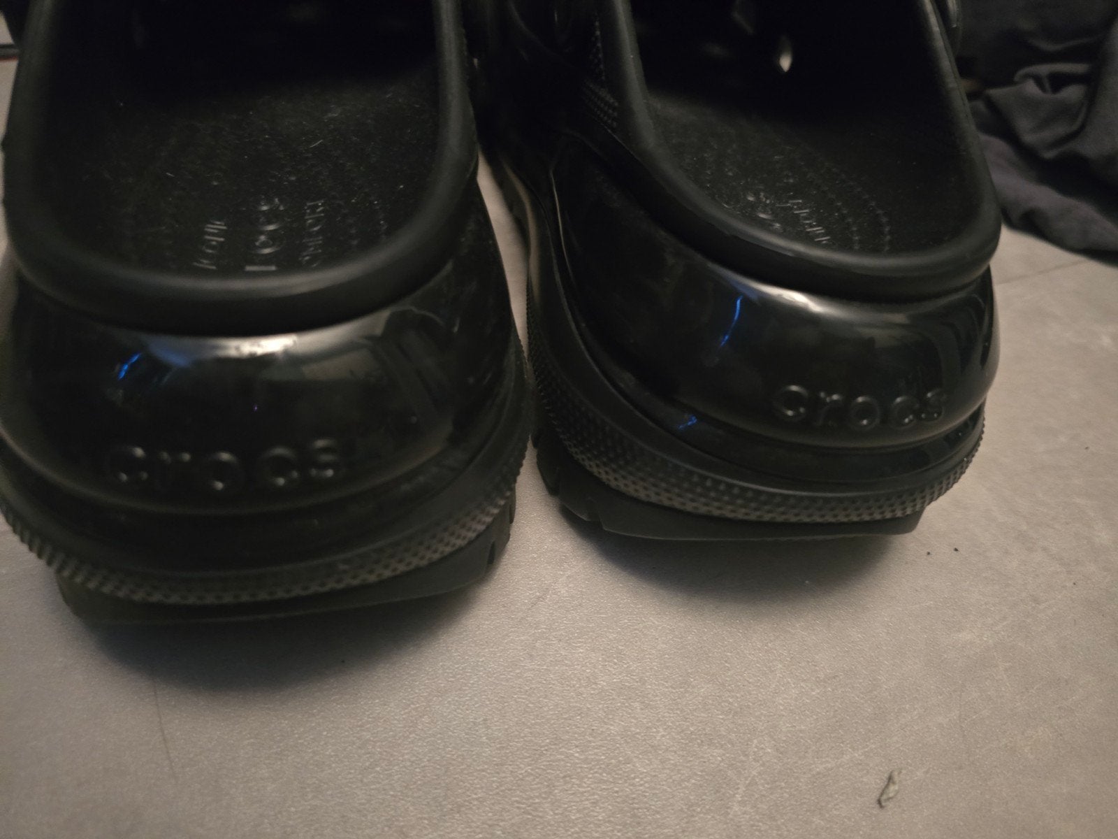 Nieuwe Crocs klompen maat 43/44, Ophalen, Zwart, Overige typen, Nieuw