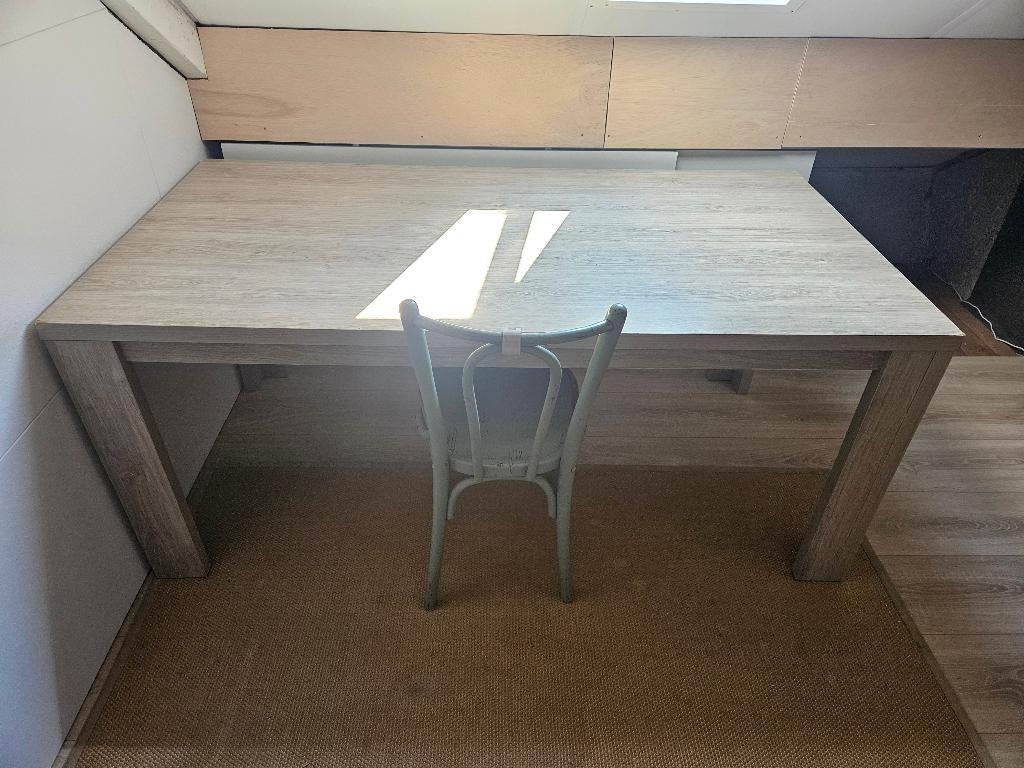 [OERDEGELIJK] eetkamer/keuken/werk tafel 180x95cm, Huis en Inrichting, Tafels | Eettafels, Ophalen, Gebruikt, Overige materialen