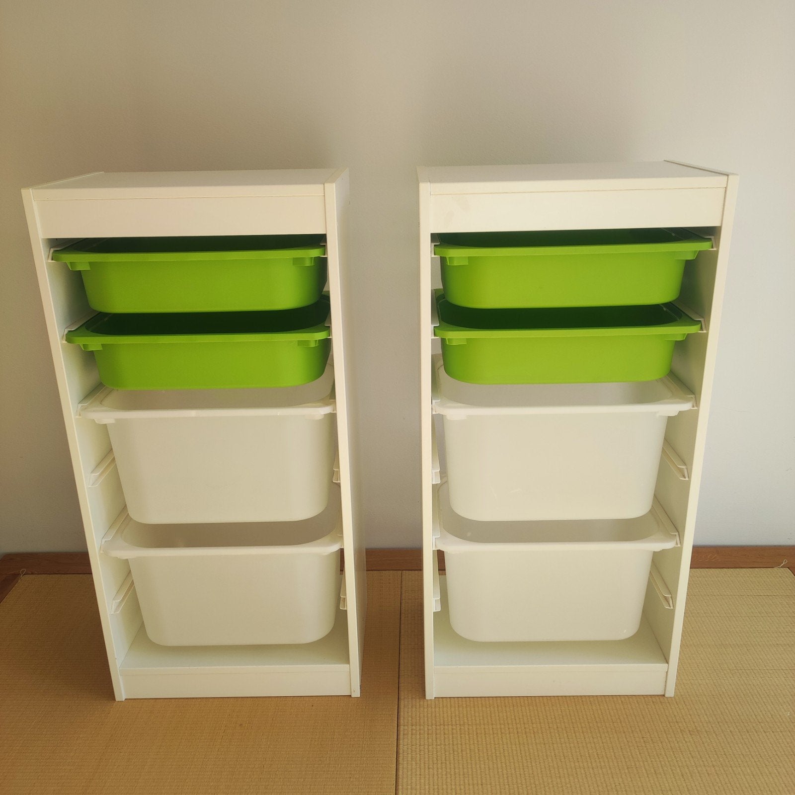 Ikea Trofast bakken, 4 grote en 4 kleine, tezamen 15e, Kinderen en Baby's, Minder dan 90 cm, Minder dan 75 cm, Ophalen of Verzenden