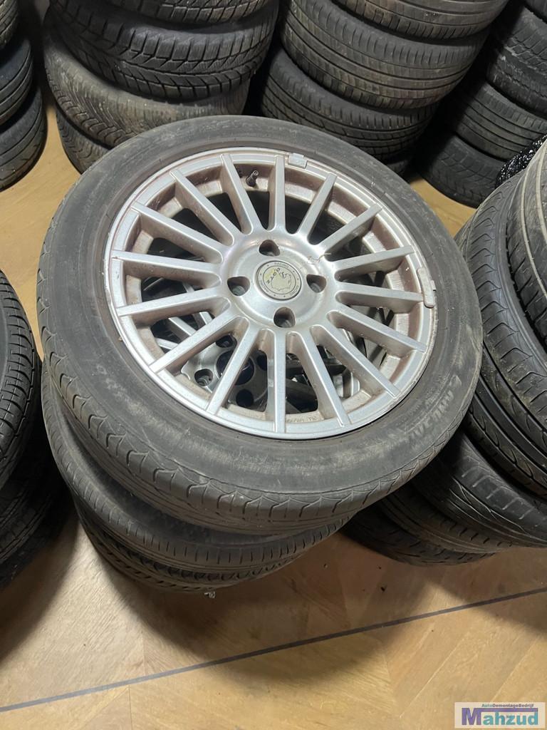 FORD FOCUS 1 Velgen 4x108 63.4 16 inch, Gebruikt, Info@ford.com, Ophalen of Verzenden, Band(en)