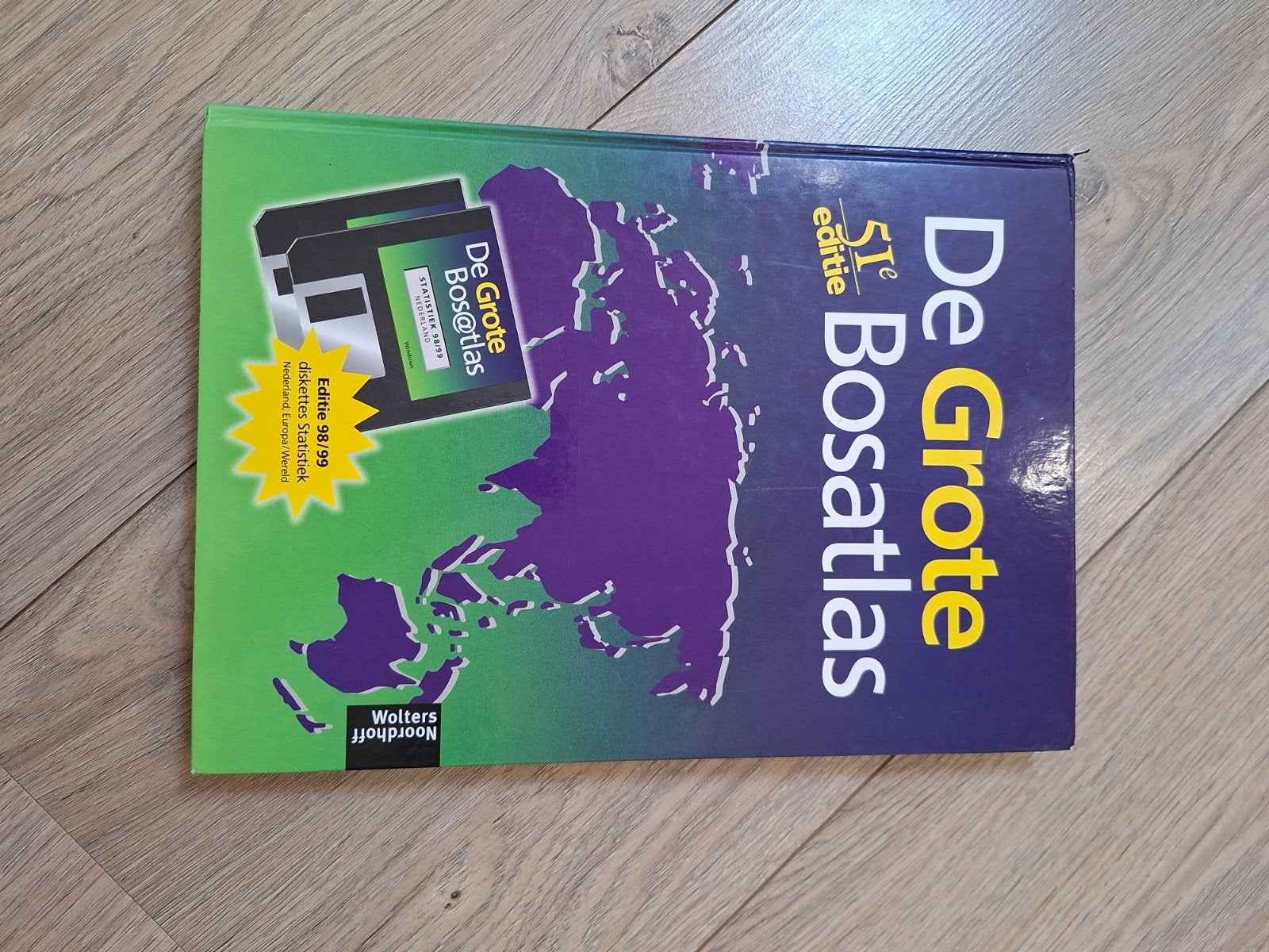 De Grote Bosatlas 51e editie (1998/1999), Boeken, Bosatlas, 2000 tot heden, Ophalen of Verzenden, Zo goed als nieuw