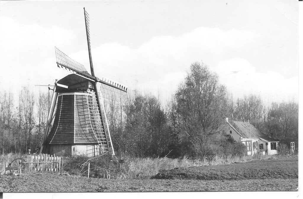 Kollumerpomp waterschap Wester Nieuw Kruisland  Kollum, Ophalen of Verzenden, 1960 tot 1980, Gelopen, Friesland