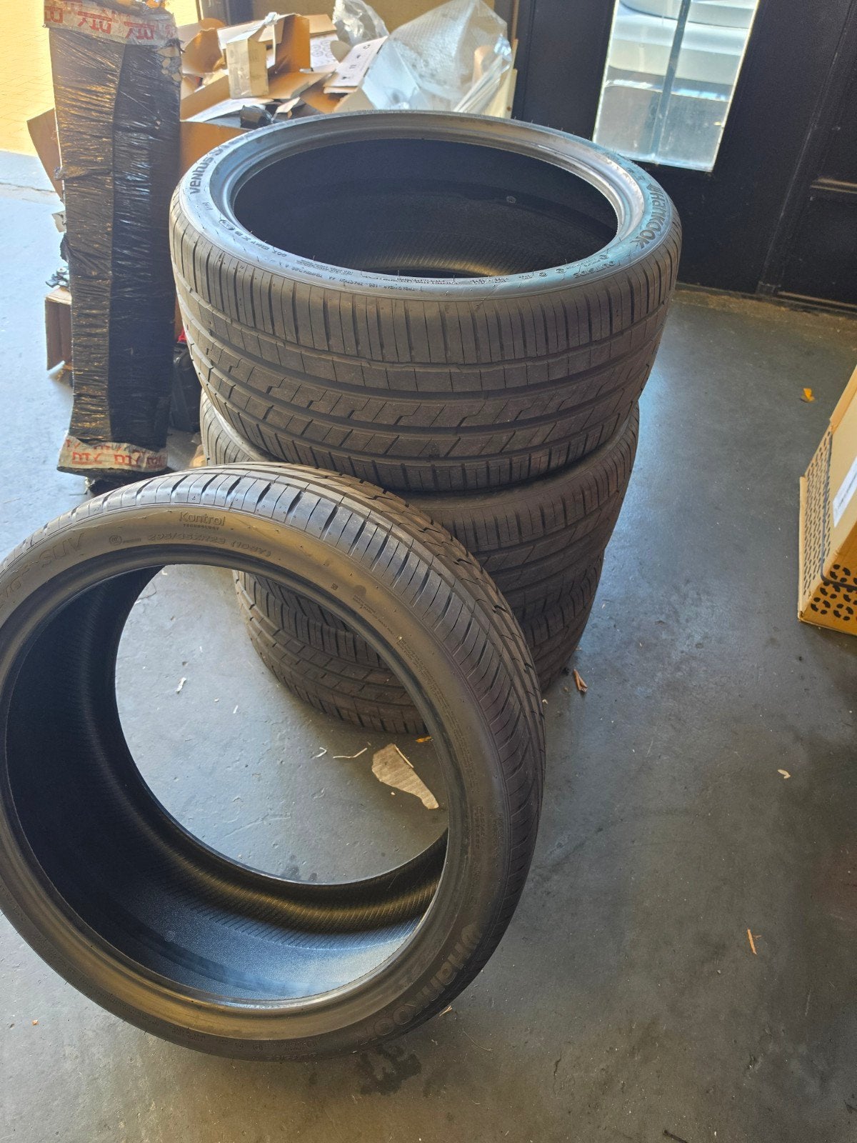 Hankook Ventus S1 evo3 SUV zomerbanden, Ophalen, 295 mm, Nieuw, Overige maten