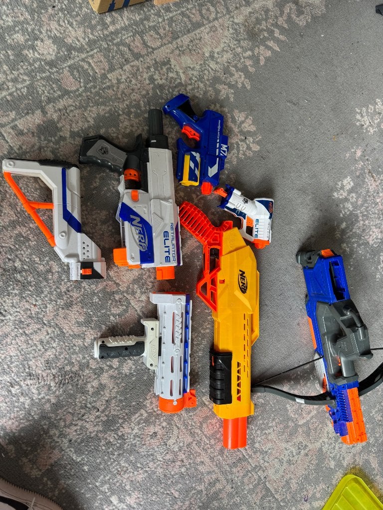Nerf pistolen, Ophalen, Zo goed als nieuw