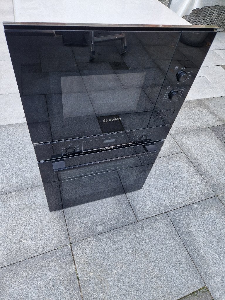 Bosch inbouwoven+magnetron, Witgoed en Apparatuur, Ophalen, 60 cm of meer, Bosch, Inbouw