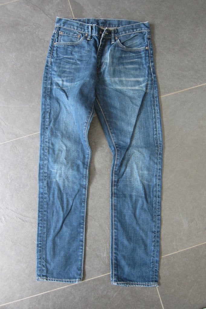 Levi 508 spijkerbroek jeans 31 l 32 blauw, Blauw, W32 (confectie 46) of kleiner, Zo goed als nieuw, Schipluidenlaan 20 5035KJ Tilburg