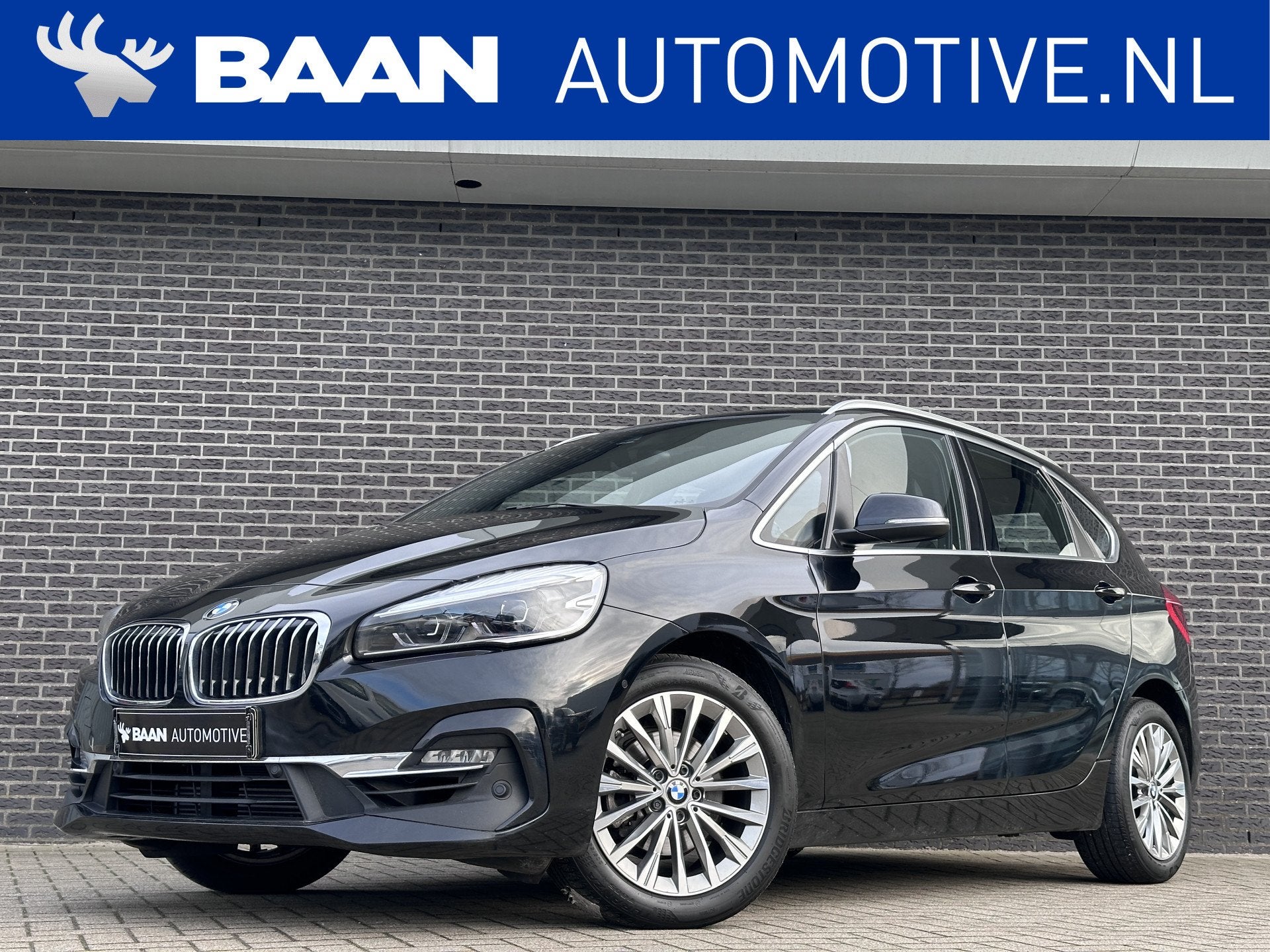 BMW 2 Serie Active Tourer 218i High Executive Edition | Came, Auto's, 730 kg, Gebruikt, Zwart, 2-Serie Active Tourer